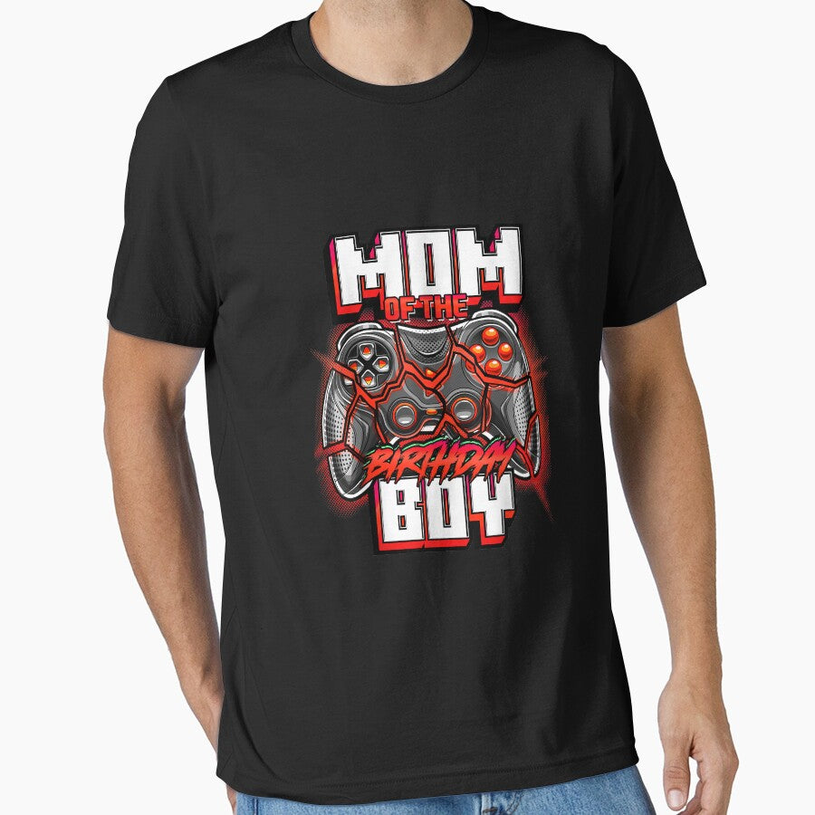 Mom of the Birthday Boy Matching Family Video Game Party by marla8ruby