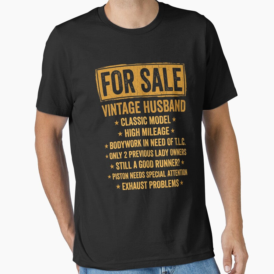 For Sale Vintage Husband Funny Marriage Humor Wives Spouse Gift by SofenArt
