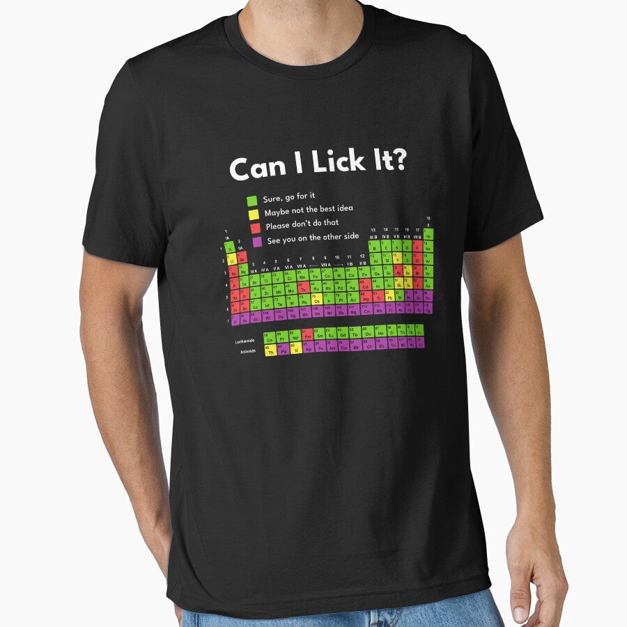 Can I Lick It Chemistry Humor by teeperfect