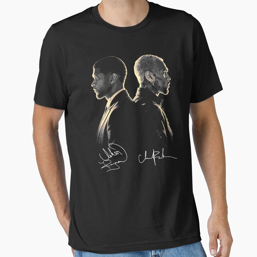 Chris- Brown -Usher Tour Signature Graphic by FreddieMorgans