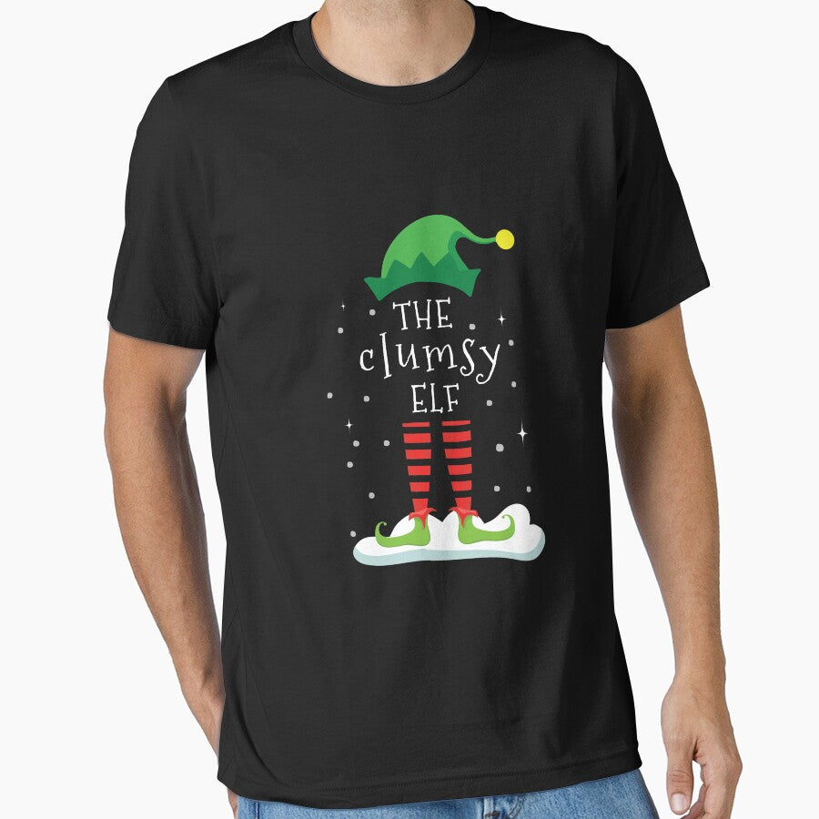 i'm the clumsy ELF family matching christmas by abdellaoui