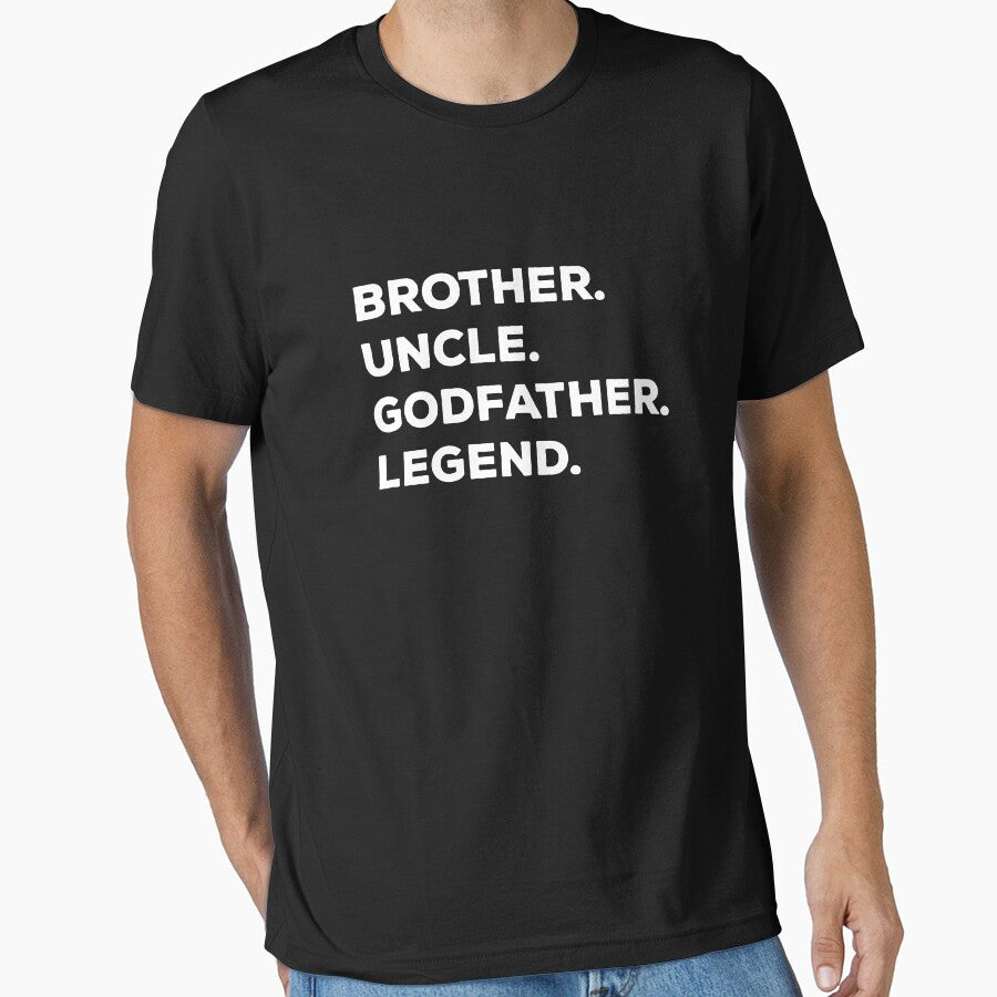 Godfather Gift for Uncle Brother T-Shirt, Uncle Gift, Gift for Uncle, Godfather Uncle T Shirt, Brother Uncle Godfather Legend T Shirt by aymob