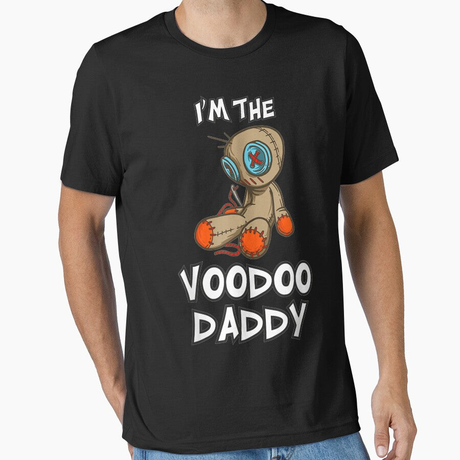 Mens Voodoo Daddy Halloween Matching Family Halloween by JWArtStudio