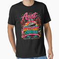 Matching Family Cruise Shirt Aunt Of The Birthday Cruiser T-Shirt, Birthday Vacation Graphic Tee by ELMU29