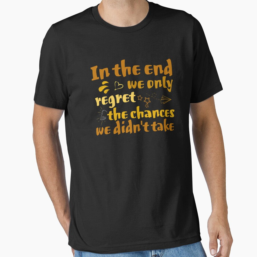 In the end, we only regret the chances we didn't take by New-look-