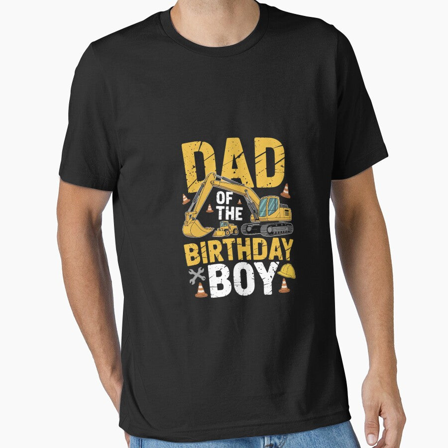 Dad Of The Birthday Boy Matching Construction Family Party2 by CombatTask