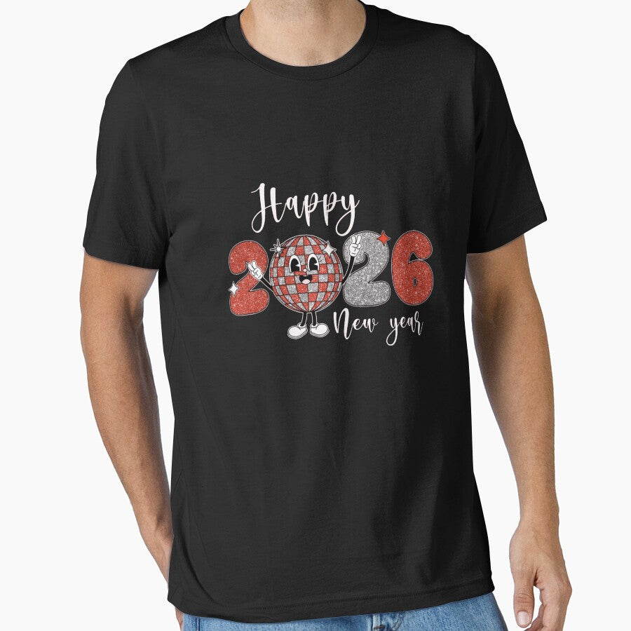 Happy New Year 2026 , Gold New Year’s Eve , Family Matching New Year , Couple Party , Funny New Year by sauruscreated