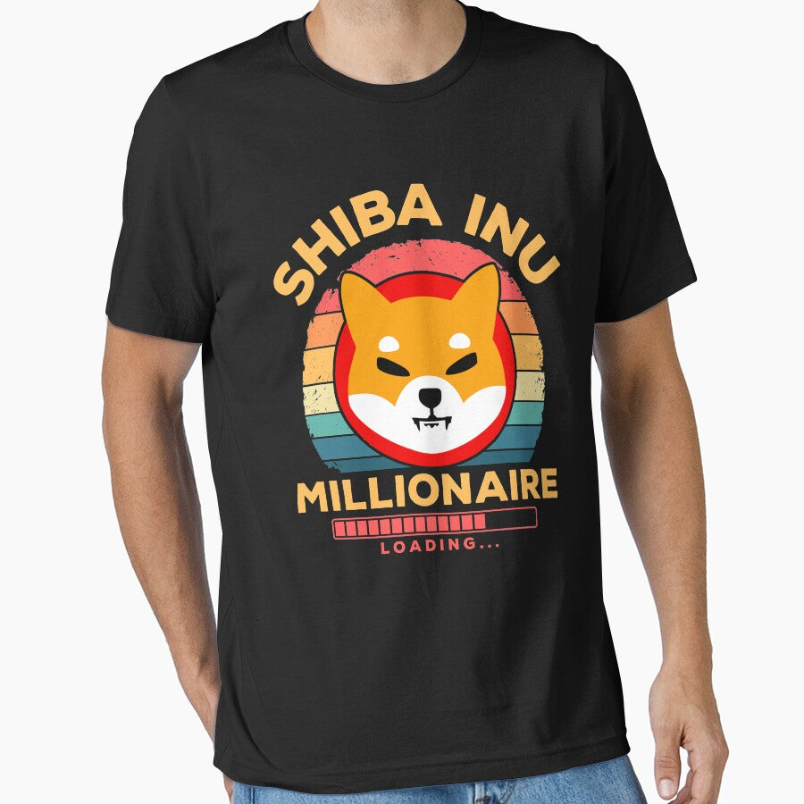 Shiba Inu Millionaire Loading - Cryptocurrency Traders Gift - Shiba Inu To The Moon by ohmier