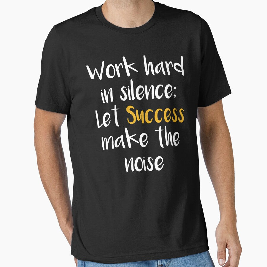 Work Hard in Silence, Let Success make the Noise by Koi-Art