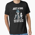 Just A Dad Who Always Came Back With The Milk Funny Father Dad Humor by AmaXONIC