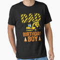Dad Of The Birthday Boy Construction Party Father Excavator by SofenArt