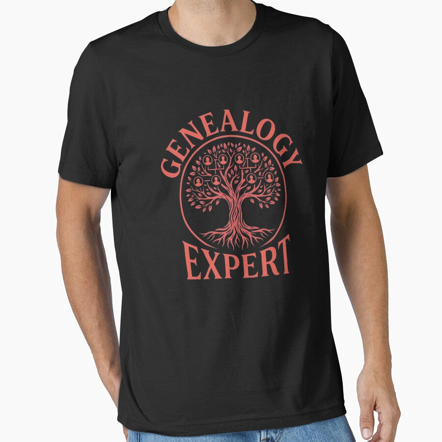 Genealogy Expert Lover Master - Family Roots History Detective by NewRedLady