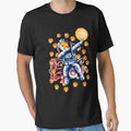 Shiba Inu to the moon graphic meme by Infdesigner