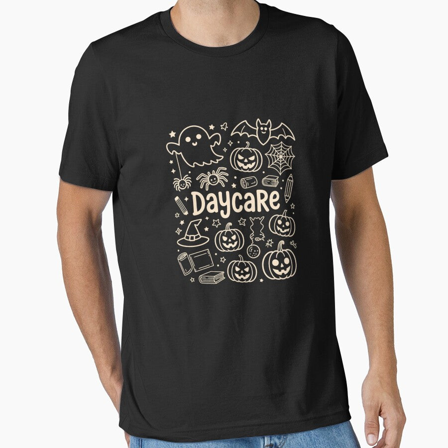 Groovy Spooky Daycare Teacher Halloween Infant Squad Teach by DetroitMug