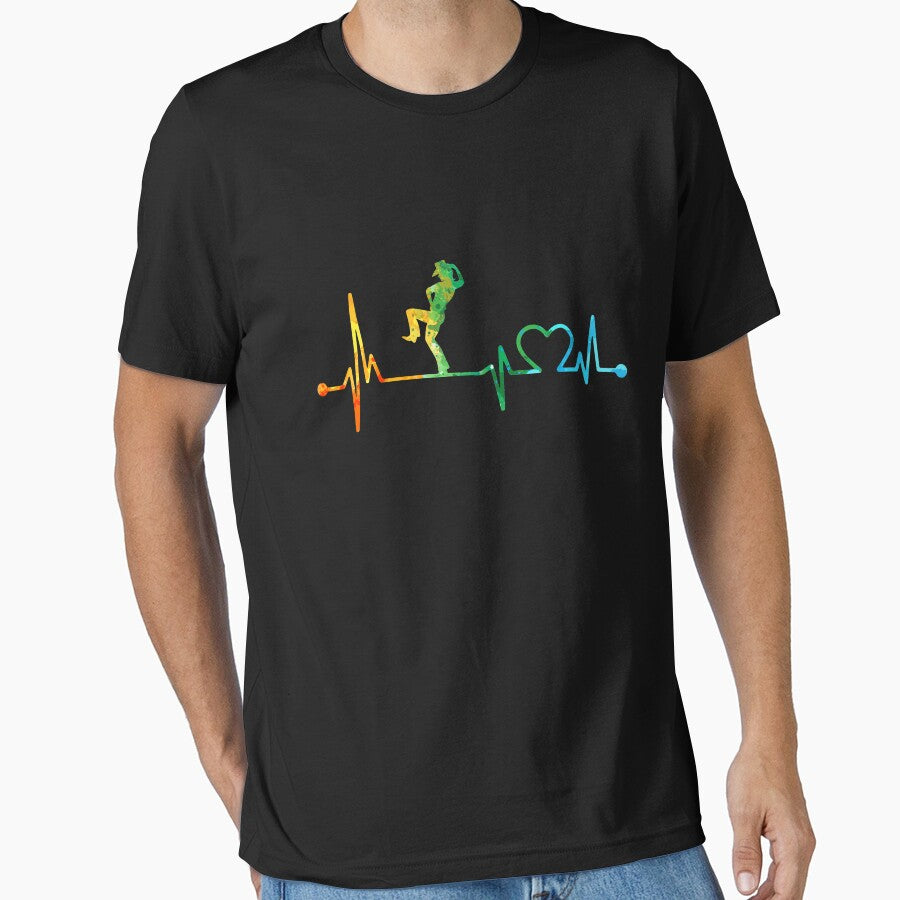 LINE DANCE HEARTBEAT WATERCOLOR, LINE DANCE WATERCOLOR, LINE DANCE HEARTBEAT by WinghiDesign
