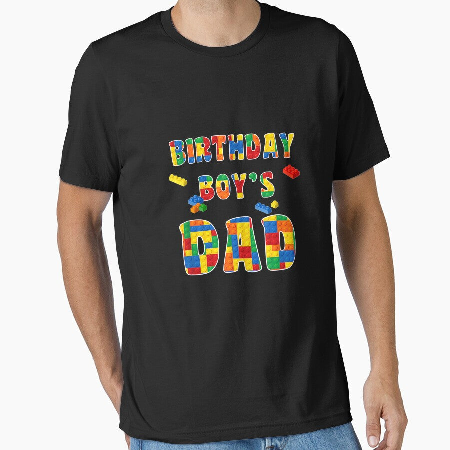 Building Block Dad Of Birthday Boy by SeyedshiNaia