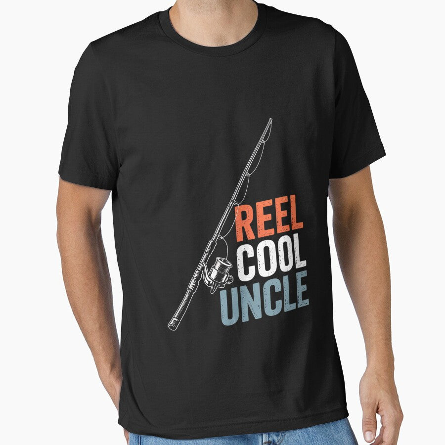 Reel Cool Uncle graphic Uncle Gift from Niece or Nephew by RatCurry