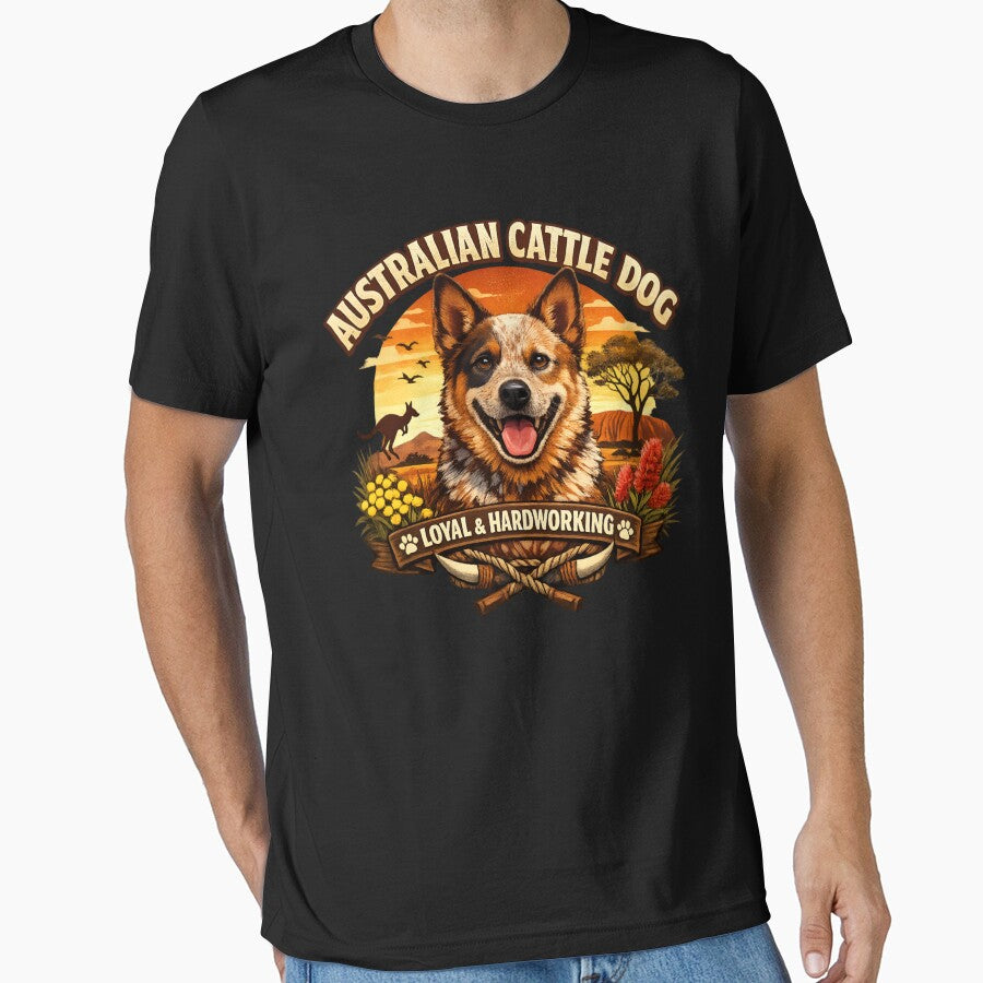 Australian Cattle Dog - Loyal & Hardworking by SidTastic