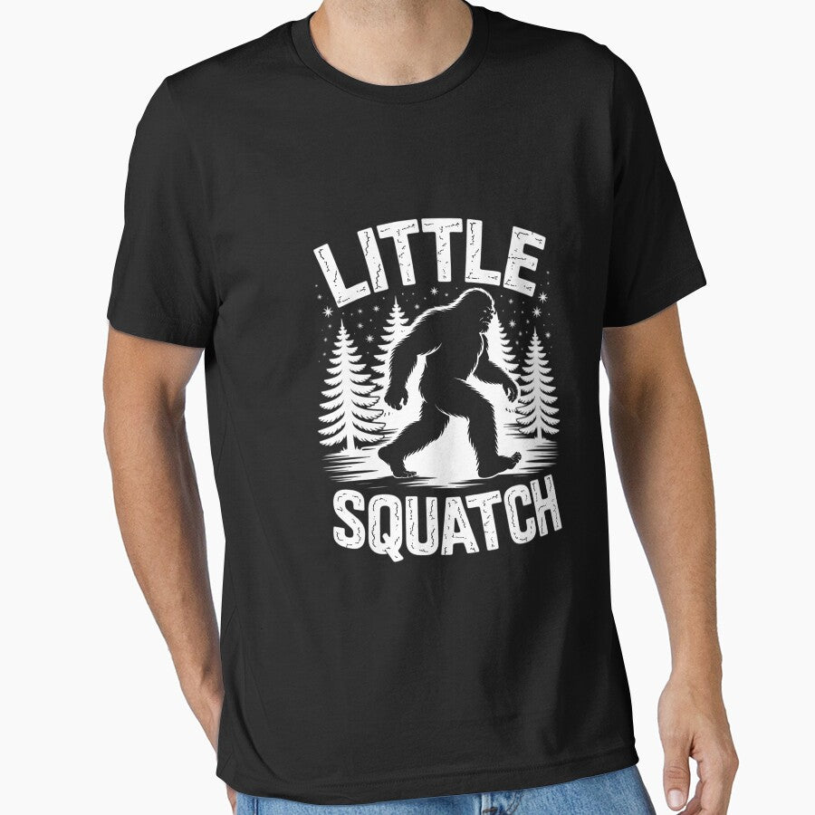 Squatchy Matching Family Bigfoot Little Squatch by GalaFunny