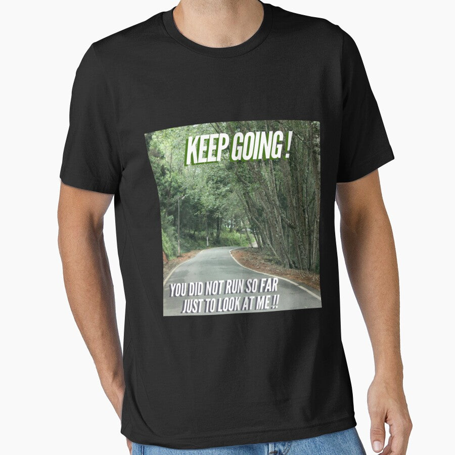Keep Going Don’t Stare At Me Classic T-Shirt by marshacryjsy7
