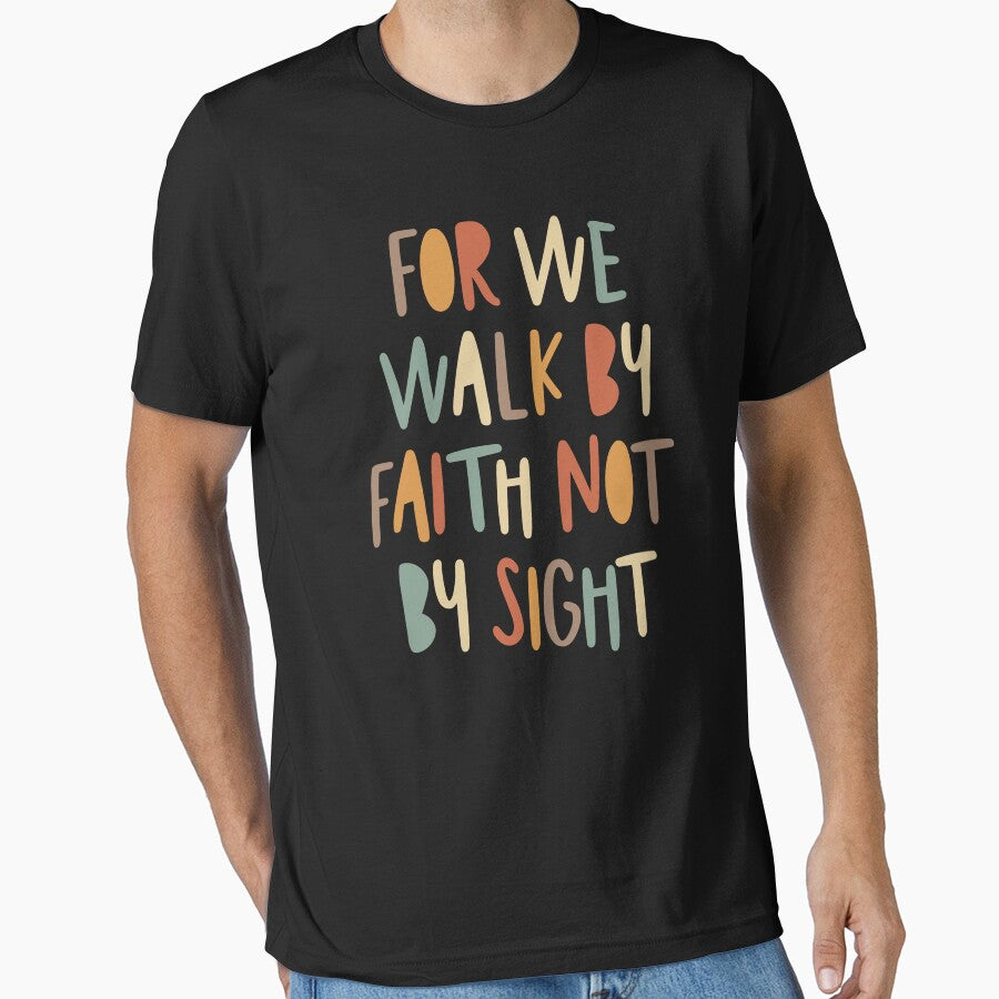 Walk by Faith Inspirational Christian Quote by cidolopez