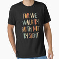 Walk by Faith Inspirational Christian Quote by cidolopez