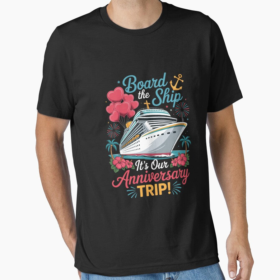 It's Our Anniversary Trip Couples Matching Marriage Cruise by Silicula
