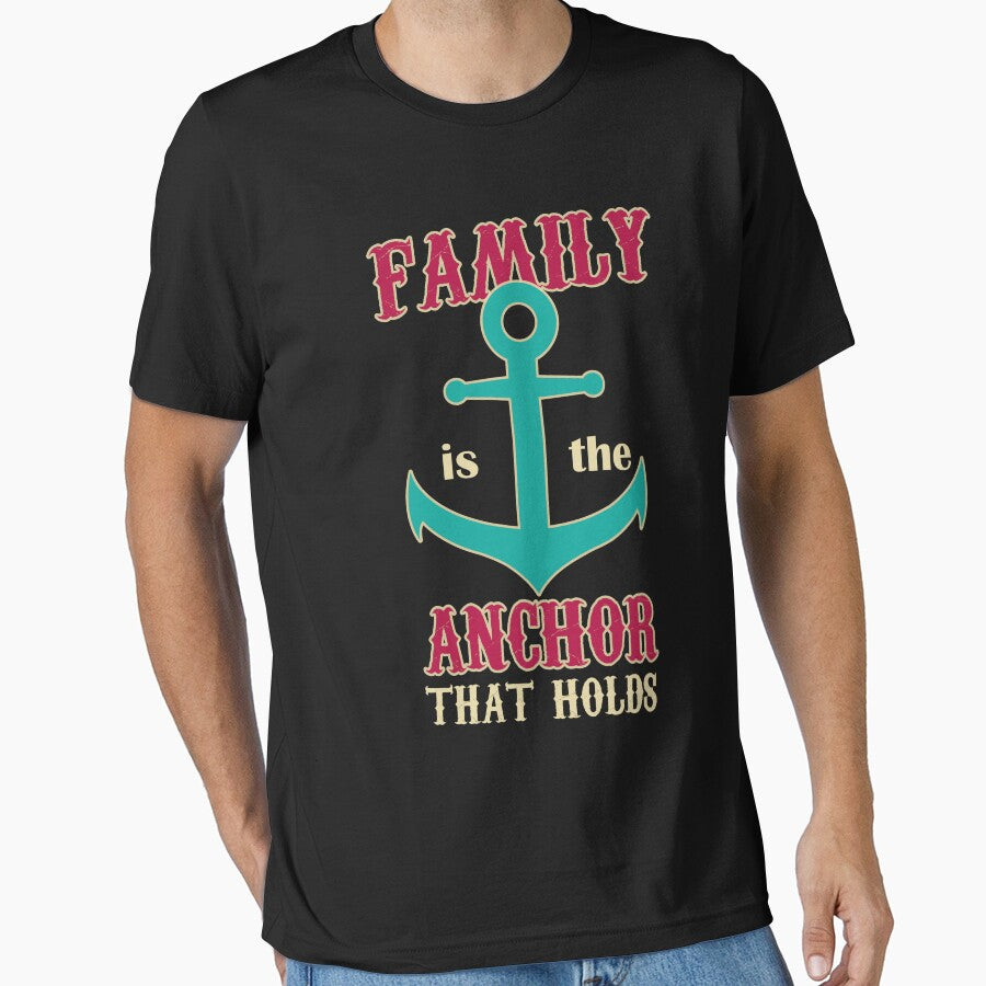 vintage family is the anchor that holds by uranus1store