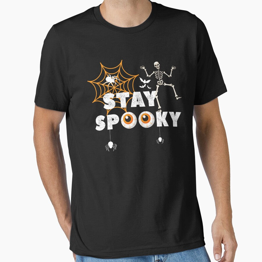Stay Spooky Dancing Skeleton Halloween by Got2BSnazzy