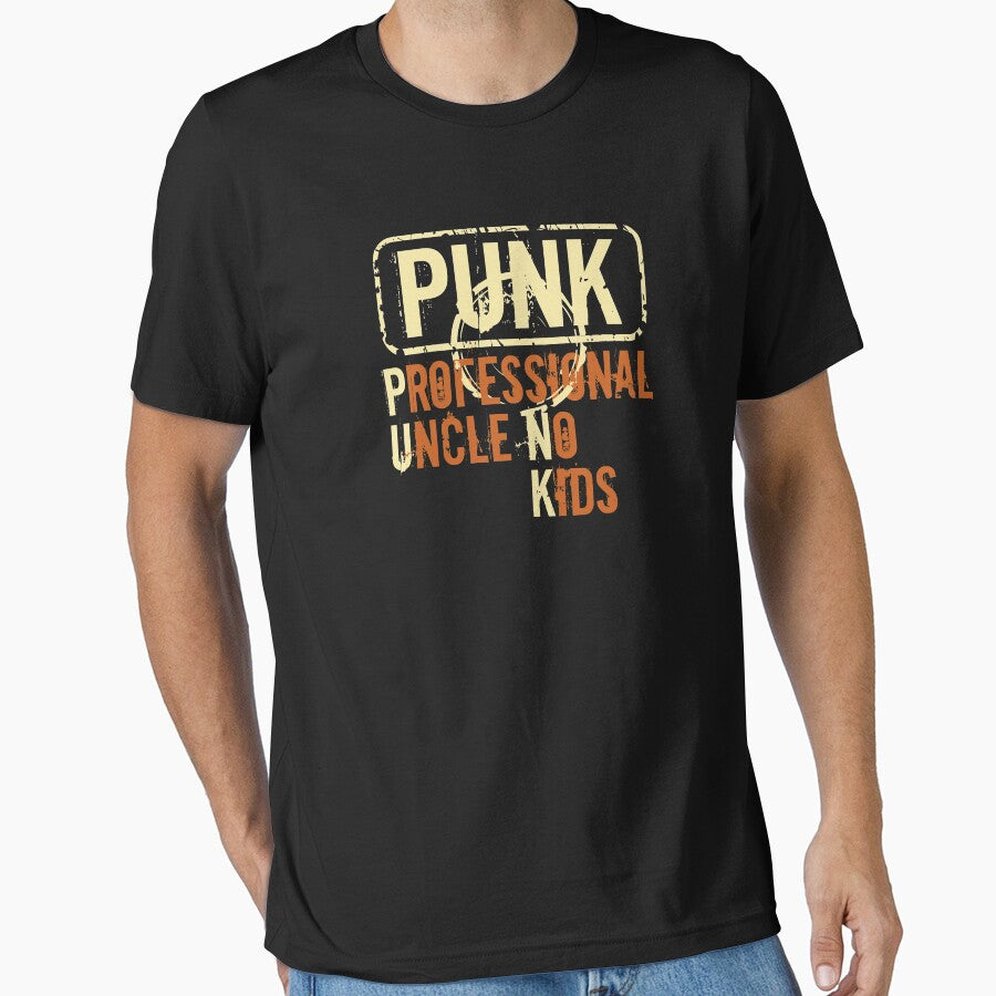 Funcle Gift idea - Punk Professional uncle no kids design by fermo