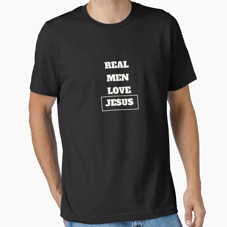 Real men love jesus, motivational christian quote for men by DareDreams