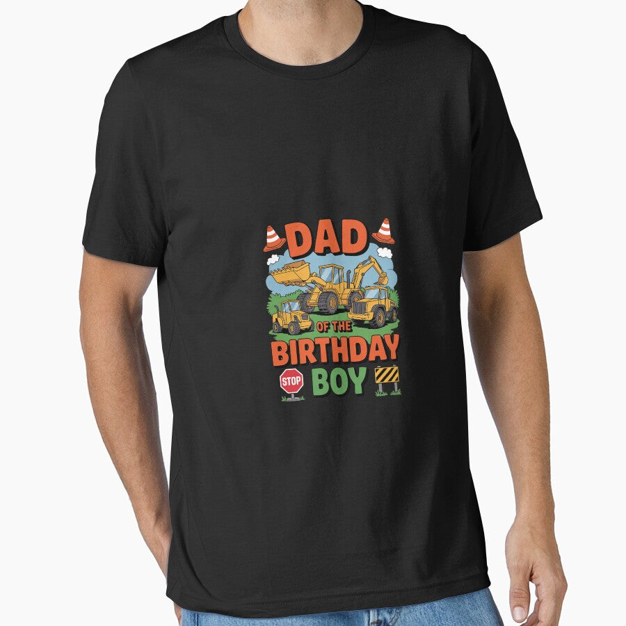 Dad of the Birthday Boy Construction Worker Birthday Party by PowAcademy