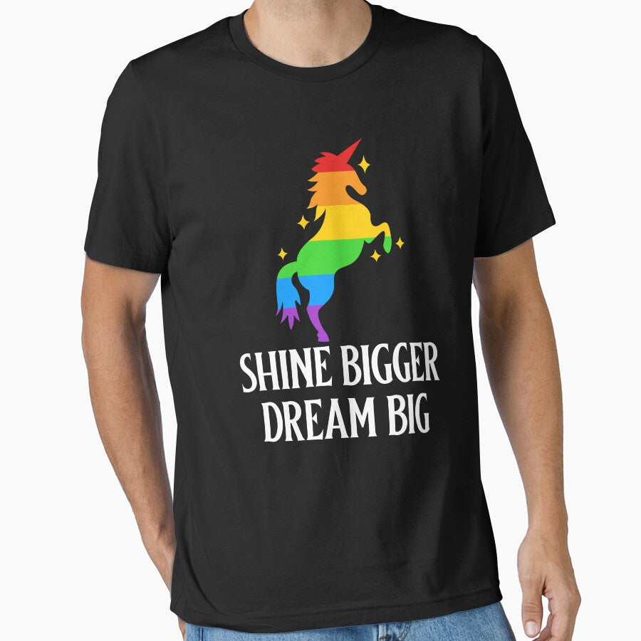 Unicorn Shine Bigger Dream Big by 87-Aesthetics