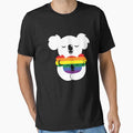 Cute Mama Koala Bear Pride Flag colors by House Sparrow
