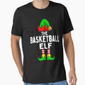Basketball Elf Matching Family Group Christmas Party Pajama by BrandyBare
