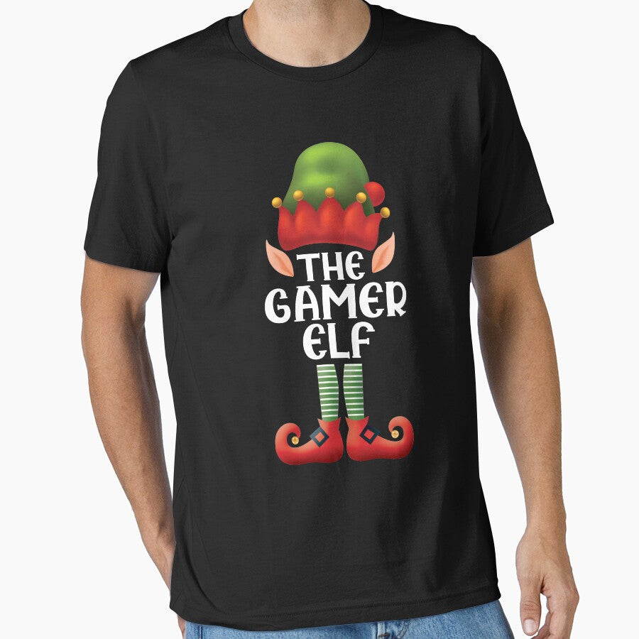 Christmas family elf matching the gamer elf by seifouBVB