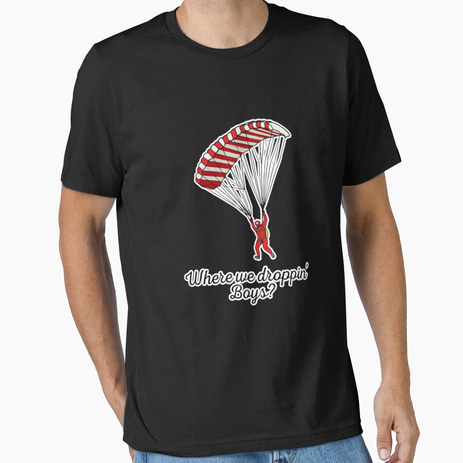 Where we droppin boys mask shirt by ClamenTaon