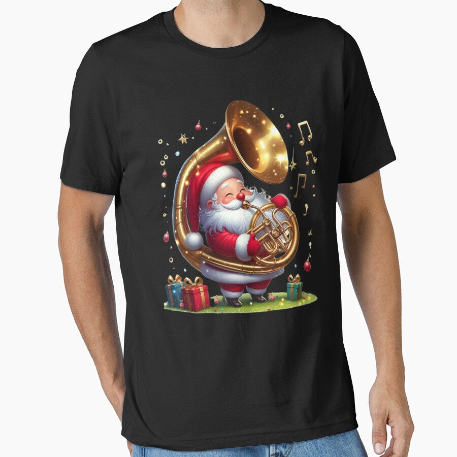 Tuba Christmas:tuba player by swiftbinaries