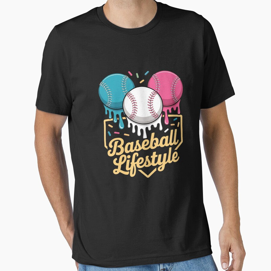 Baseball Lifestyle 101 Apparel Youth Baseball Drip Icecream by August4Laughs25