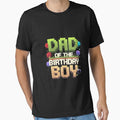 Dad Of The Birthday Boy Game Pixel Number by MythWoot
