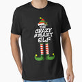 Crazy Smart Elf Matching Family Group Christmas Pajama Party by VIKAZRR