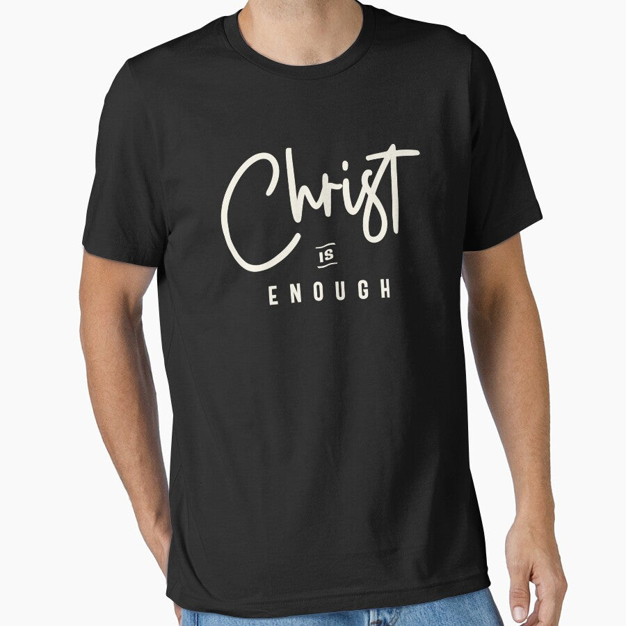 Christ is Enough Inspirational Christian Quote by cidolopez