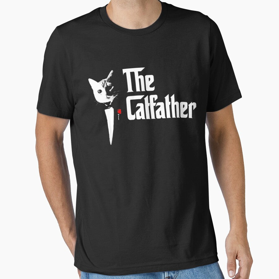 The Catfather Father Of Cats Funny Cat Dad by KatiestoreDT