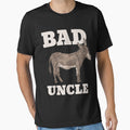 Mens BADASS Uncle Funny Pun Cool by SeppeGoffin