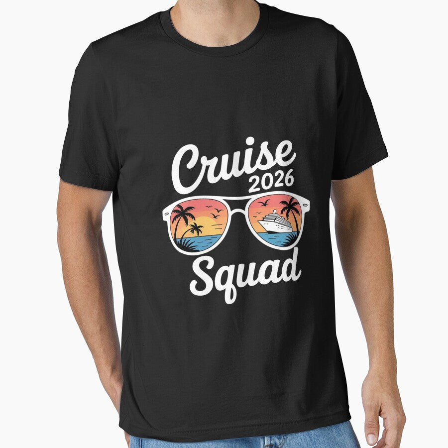 Cruise Squad 2026 Summer Vacation Matching Family by HudsonErik