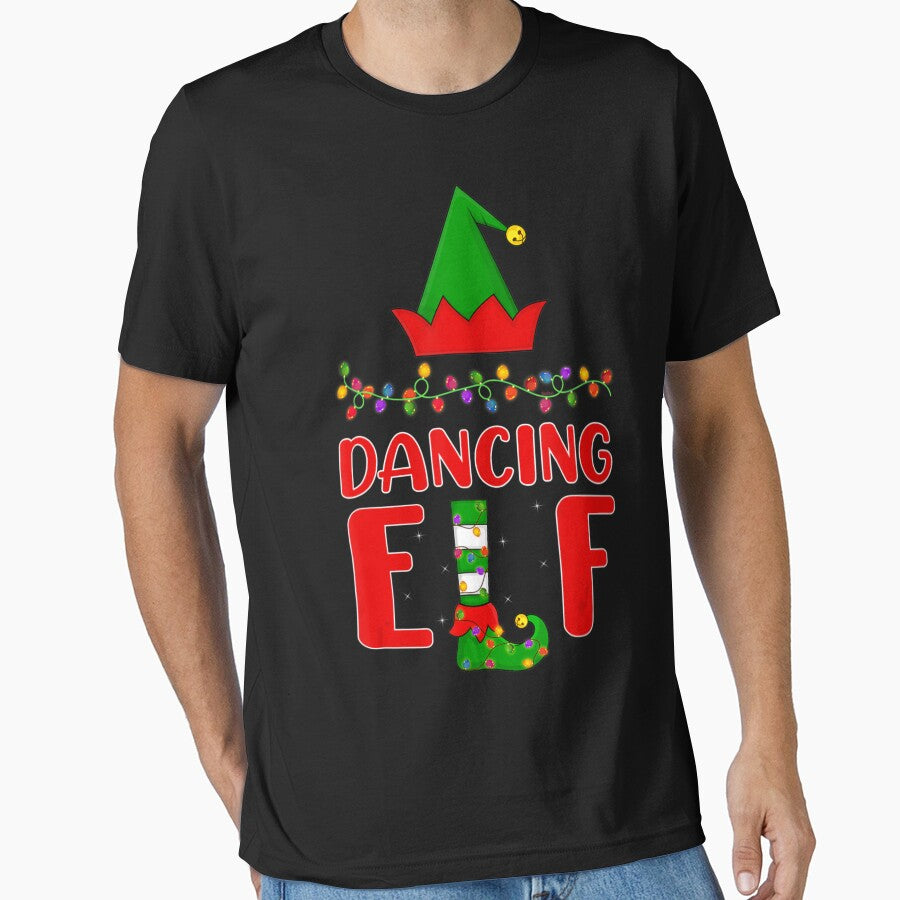 Dancing Elf Matching Family Lighting Christmas by dokieuphuong