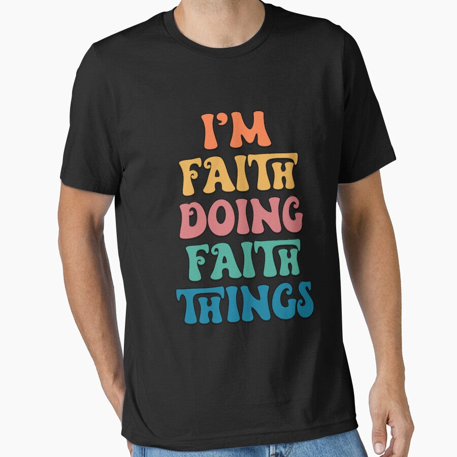 Faith Funny Retro First Name by Americandude