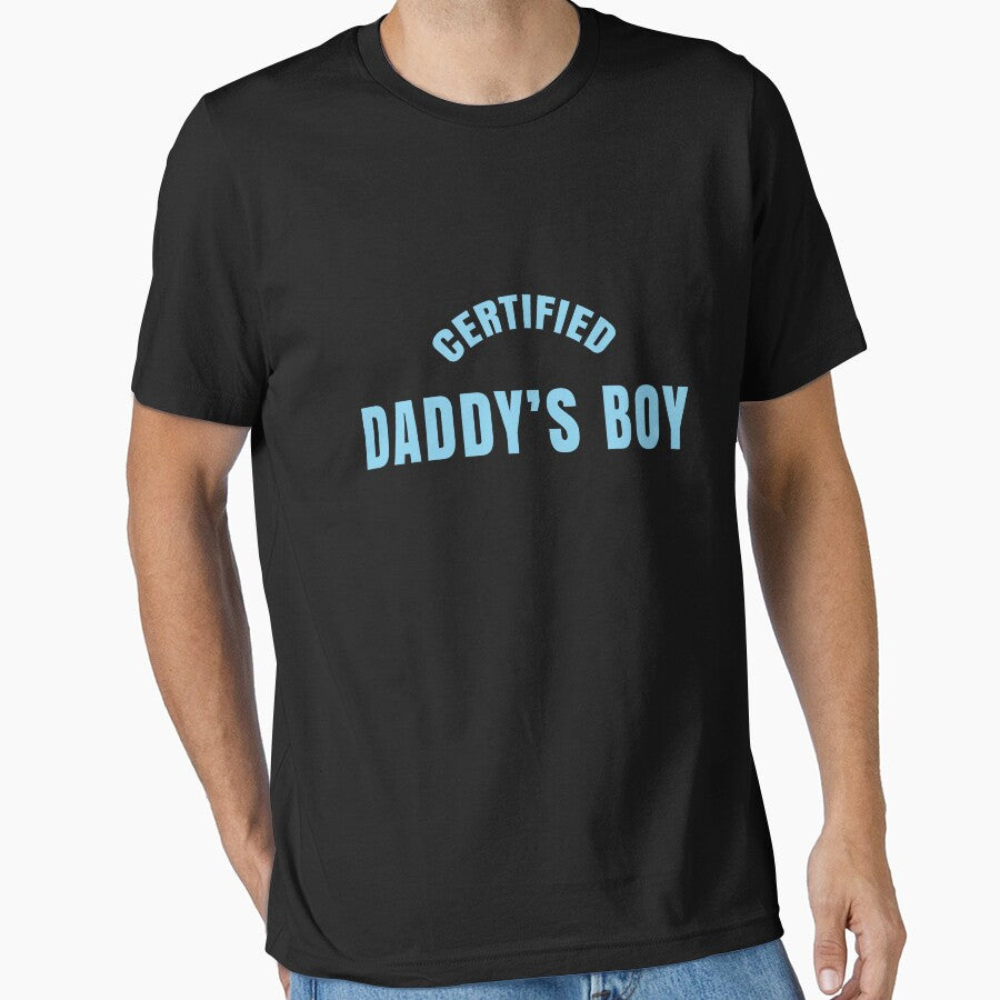 Certified Daddy’s Boy – Adorable Kid’s Tee by teedesigndaily