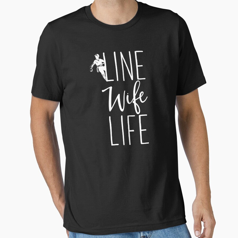 Funny Cute Lineman Wife Gift - Line Wife Life by MintedFresh
