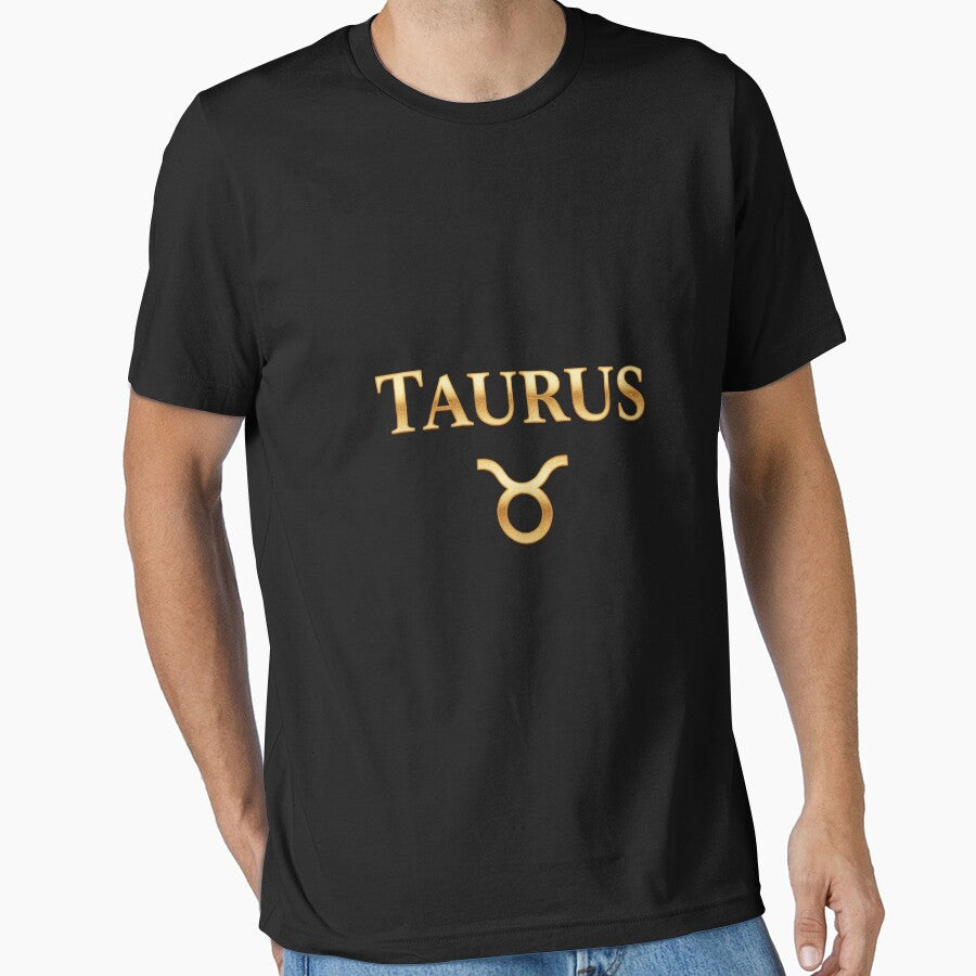 Golden Taurus Zodiac Elegance by ZodiacWonders